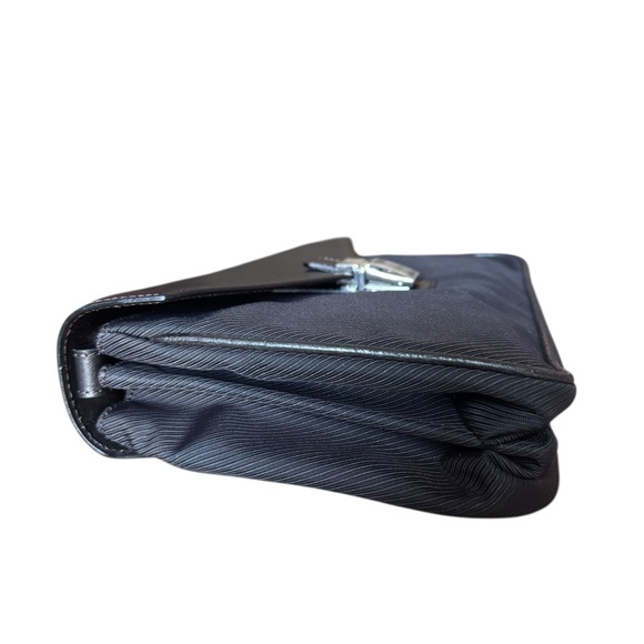 Dunhill Black Clutch with Wristlet NWOT - Picture 6 of 12